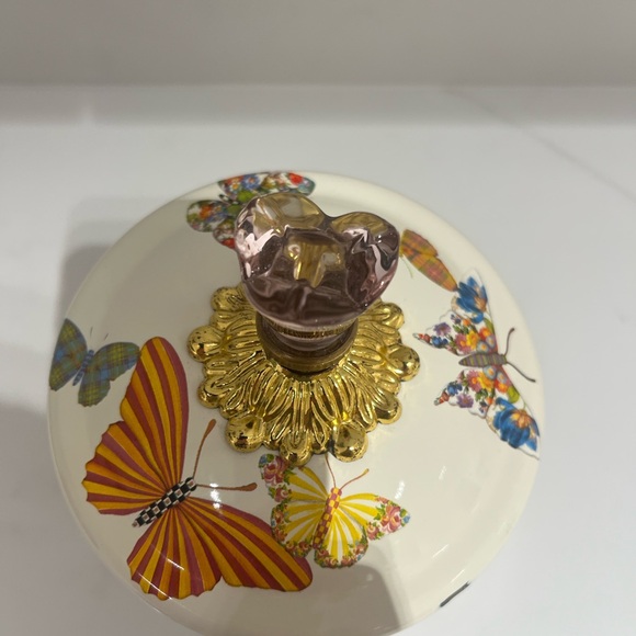 MacKenzie-Childs Butterfly Canister - Picture 2 of 4
